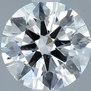 0.47 Carat Round F SI1 Natural Diamond