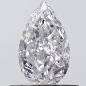0.5 Carat Pear Faint Pink VS1 Natural Diamond