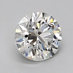 0.5 Carat Round F IF Natural Diamond