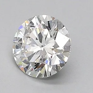 0.51 Carat Round F VVS2 Natural Diamond