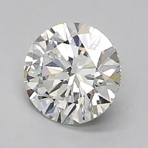 0.52 Carat Round F VVS1 Natural Diamond