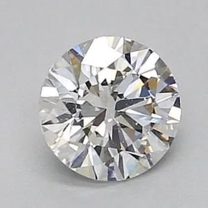 0.53 Carat Round D VVS1 Natural Diamond