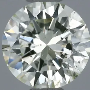 0.53 Carat Round I SI2 Natural Diamond