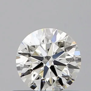 0.53 Carat Round J VS1 Natural Diamond