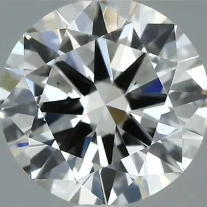 0.53 Carat Round J VS1 Natural Diamond