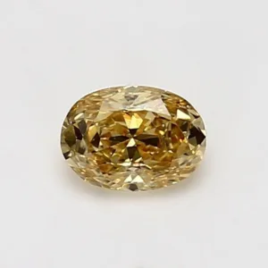 0.54 Carat Oval Fancy Brown Natural Diamond