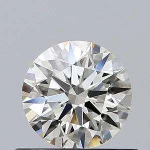 0.54 Carat Round K VS2 Natural Diamond