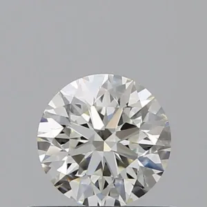 0.56 Carat Round J VVS2 Natural Diamond