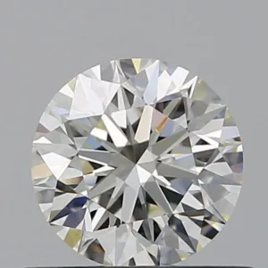 0.57 Carat Round J VVS2 Natural Diamond