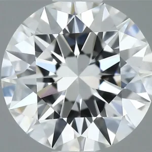 0.58 Carat Round F VVS2 Natural Diamond