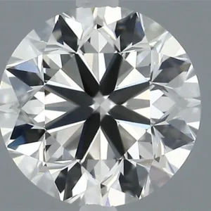 0.6 Carat Round K VVS2 Natural Diamond