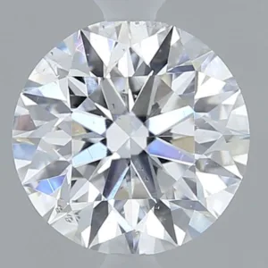 0.7 Carat Round D SI1 Natural Diamond