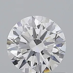0.7 Carat Round D VVS1 Natural Diamond