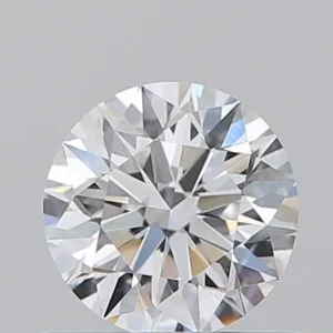 0.7 Carat Round D VVS1 Natural Diamond