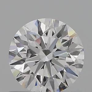 0.7 Carat Round D VVS1 Natural Diamond
