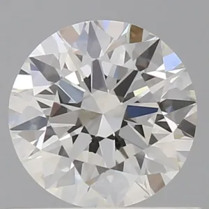 0.74 Carat Round G VVS2 Natural Diamond