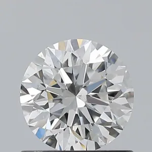 0.8 Carat Round F SI1 Natural Diamond