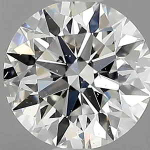 0.8 Carat Round F SI1 Natural Diamond