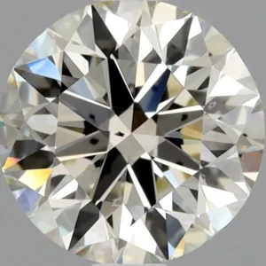 0.9 Carat Round K SI1 Natural Diamond