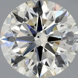 0.9 Carat Round K SI1 Natural Diamond
