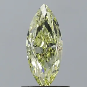 1 Carat Marquise Fancy Light Yellow SI1 Natural Diamond