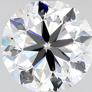 1 Carat Round D VS2 Natural Diamond