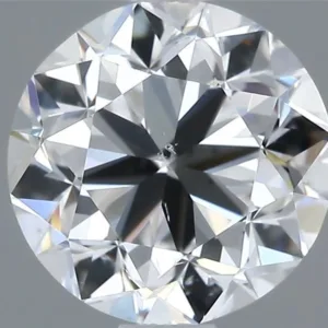 1 Carat Round E SI1 Natural Diamond