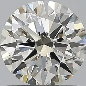 1 Carat Round J SI1 Natural Diamond