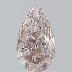 1.01 Carat Pear Fancy Pink SI2 Natural Diamond