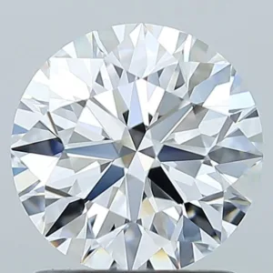 1.45 Carat Round D VVS1 Natural Diamond