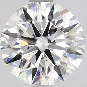 1.5 Carat Round D SI1 Natural Diamond