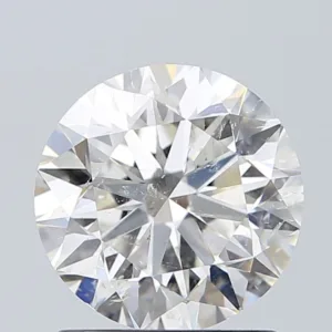 1.5 Carat Round H SI2 Natural Diamond