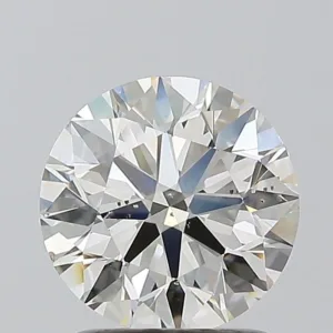 1.5 Carat Round J SI1 Natural Diamond
