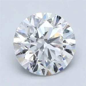 1.51 Carat Round E SI2 Natural Diamond