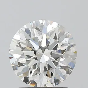 1.51 Carat Round H SI1 Natural Diamond