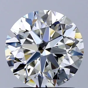 1.51 Carat Round H SI2 Natural Diamond