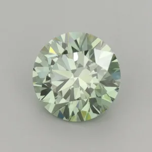 1.54 Carat Round Fancy Vivid Green VS1 Lab Diamond