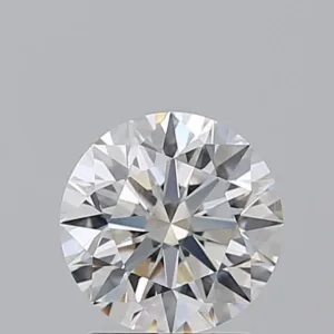 1.59 Carat Round D VVS2 Natural Diamond