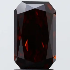 1.7 Carat Radiant Fancy Dark Brown SI2 Natural Diamond