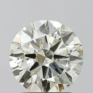 1.7 Carat Round M SI2 Natural Diamond