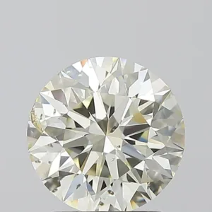 1.7 Carat Round M SI2 Natural Diamond