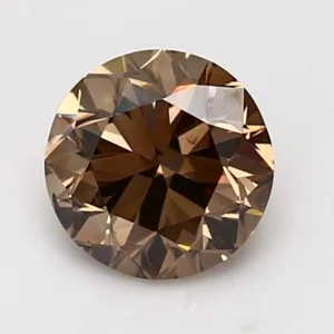 1.81 Carat Round Fancy Dark Brown SI1 Natural Diamond