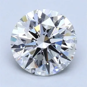 2.01 Carat Round D SI1 Natural Diamond