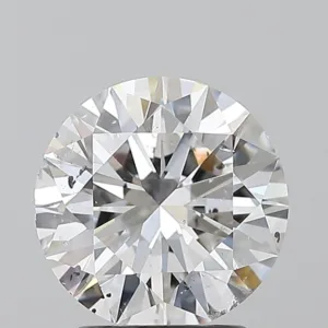 2.01 Carat Round D SI2 Natural Diamond