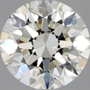 2.01 Carat Round J SI1 Natural Diamond