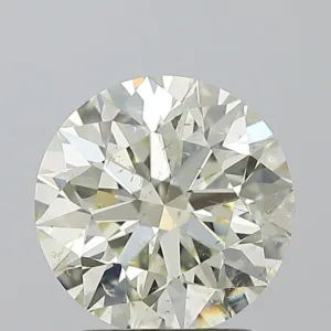 2.01 Carat Round N SI2 Natural Diamond