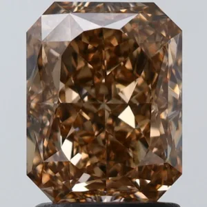 2.02 Carat Radiant Fancy Brown VS1 Natural Diamond