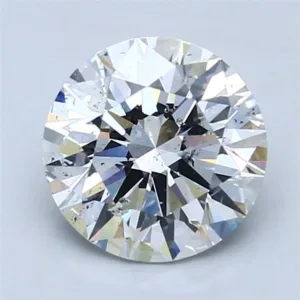 2.02 Carat Round E SI2 Natural Diamond