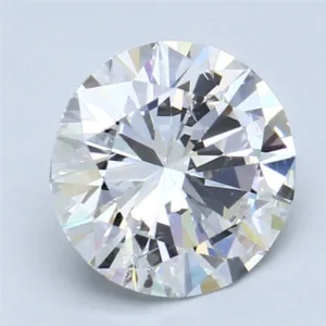 2.02 Carat Round E SI2 Natural Diamond