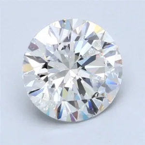 2.03 Carat Round D SI2 Natural Diamond
